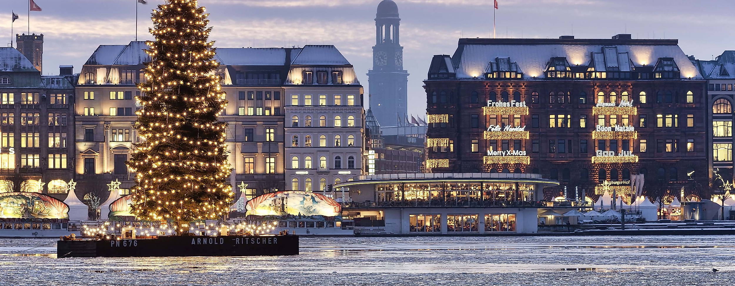 Weihnachtsmarkt Jungfernstieg