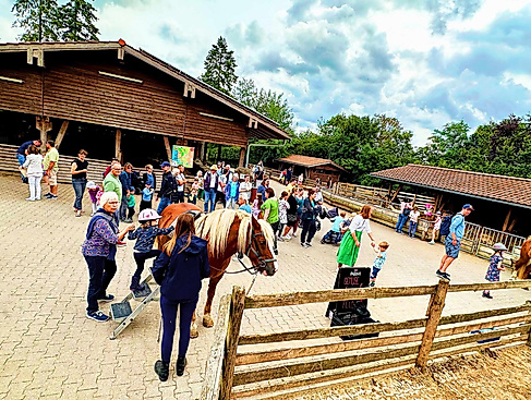 Hoffest im Frühling