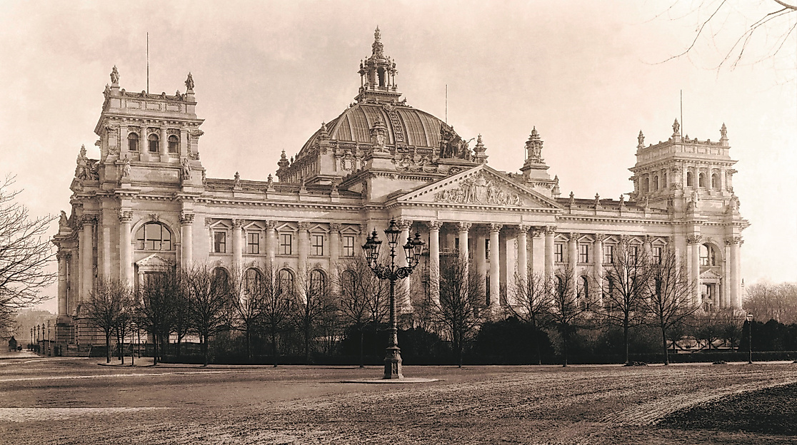 Der Reichstag in Berlin