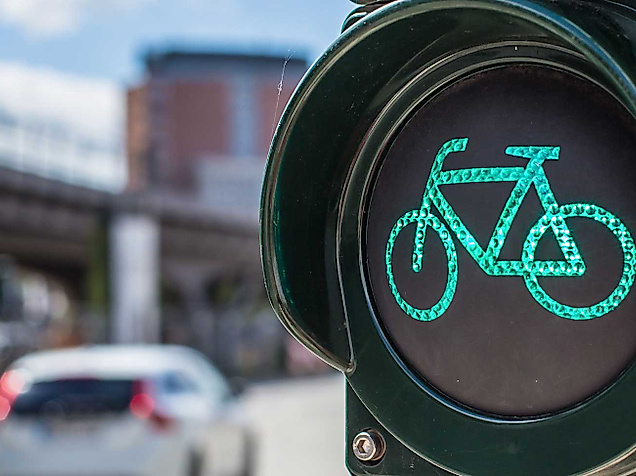 Mobilitaet und Infrastruktur Fahrradampel