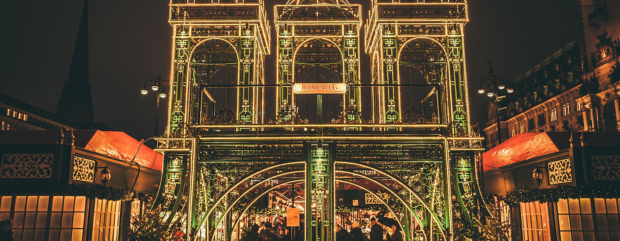 Weihnachtsmarkt Rathausmarkt Hamburg