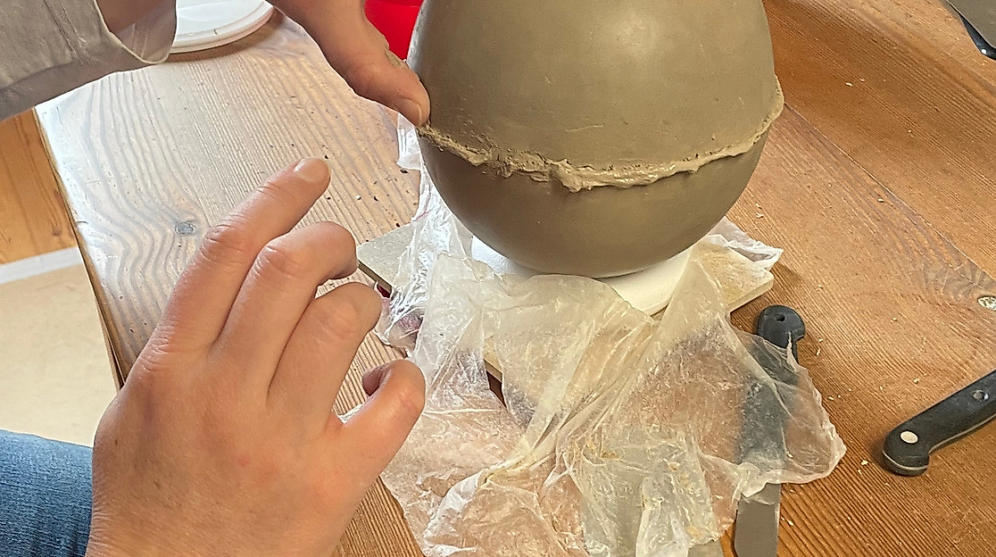 Töpferkurs:Lichtkugeln