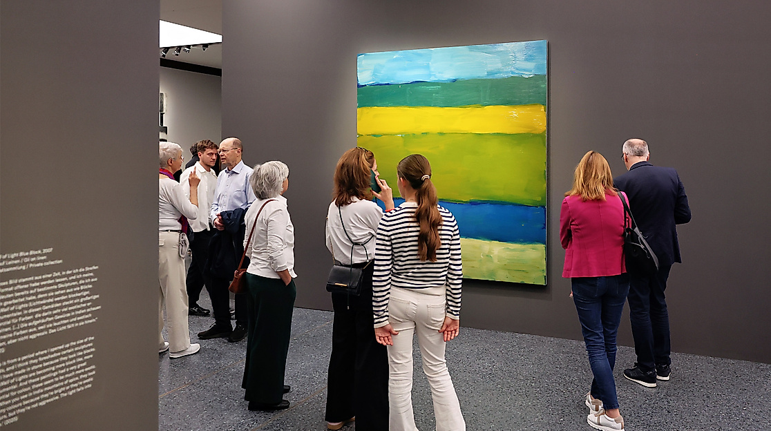 Ausstellungsansicht SEAN SCULLY. STORIES