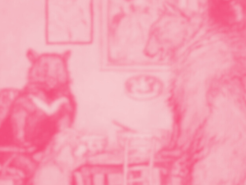 Drei Bären in Rosa