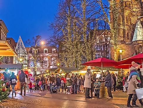 Lichtermarkt Elmshorn - Weihnachtsmarkt Alter Markt
