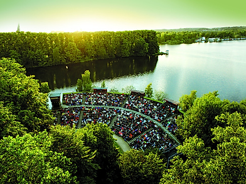 Seebühne im Schlossgarten Eutin