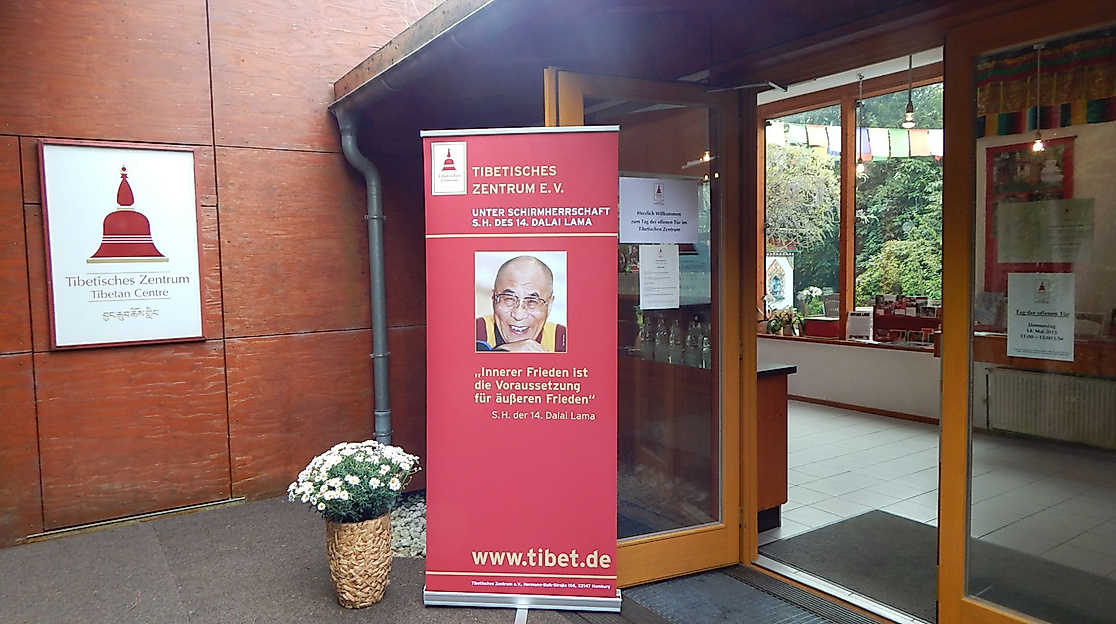 Das Tibetische Zentrum in Hamburg-Berne.