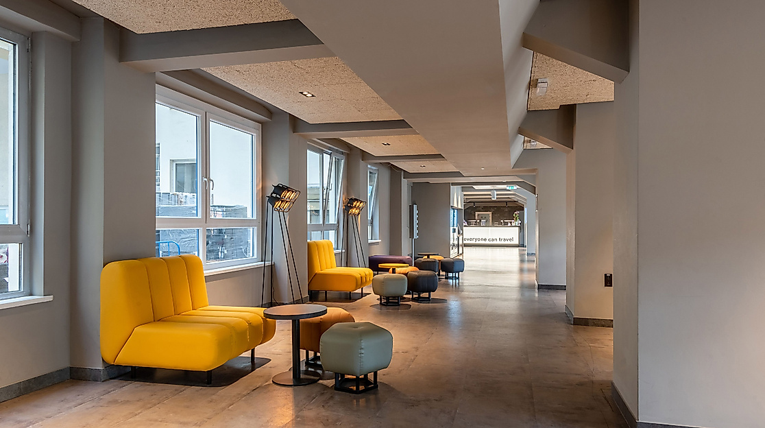 Hotel A&O Hamburg City: Lobby