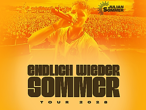 JULIAN SOMMER - Endlich wieder Sommer Tour 2028