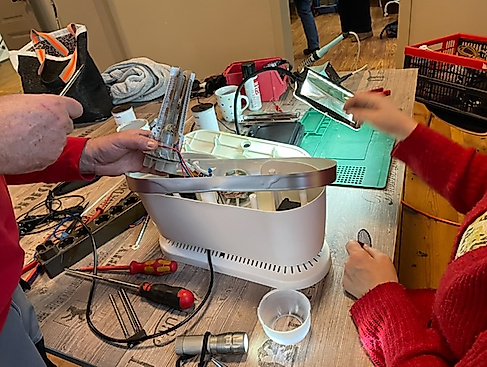 Reparatur eines elektrischen Geräts