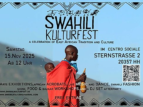 SwahiliKulturFest2024 November Potrait Flyer