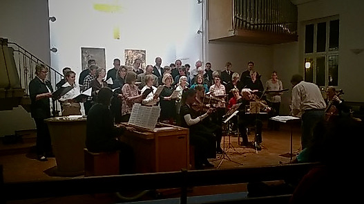 Chormusik im Gottesdienst zum Ewigkeitssonntag in der Pauluskirche