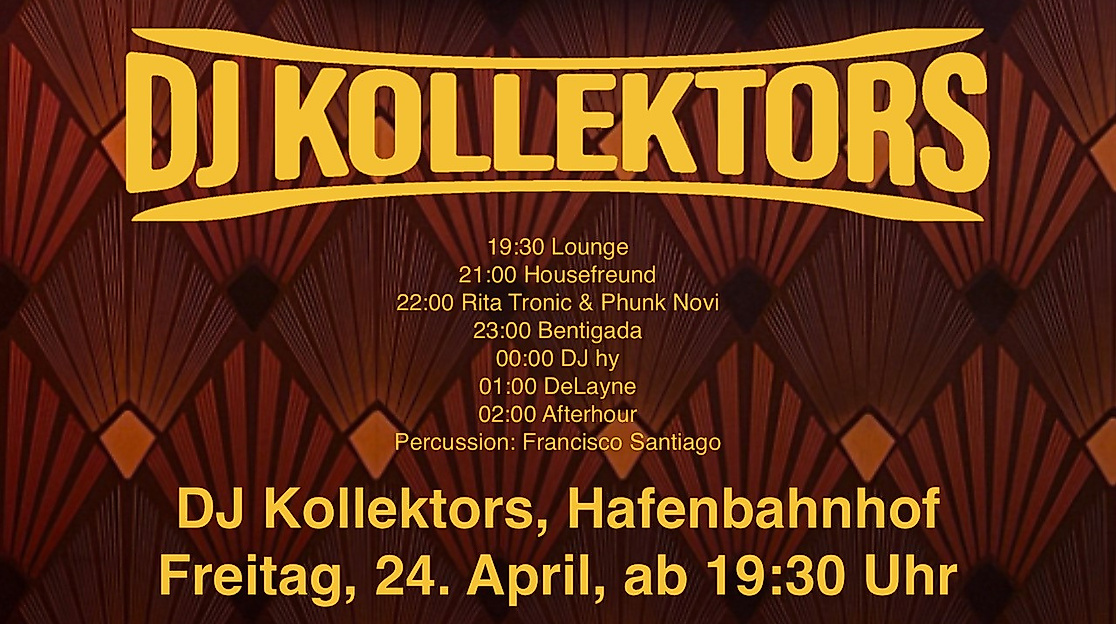DJ Kollektors Event im Hafenbahnhof