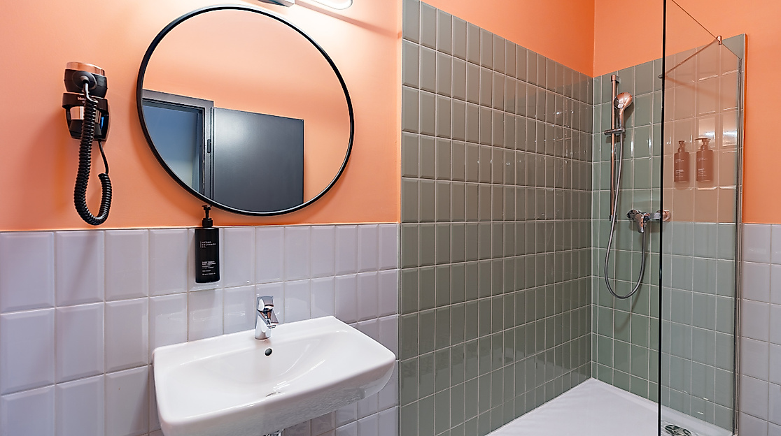 Garner Hotel Hamburg - St.Georg: Badezimmer