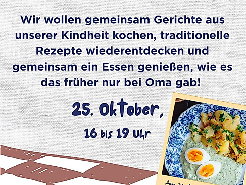 Essen wie bei Oma - Gemeinsam Kochen