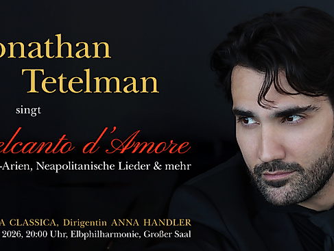Jonathan Tetelman im Großen Saal der Elbphilharmonie, 17.04.2026, 20 Uhr