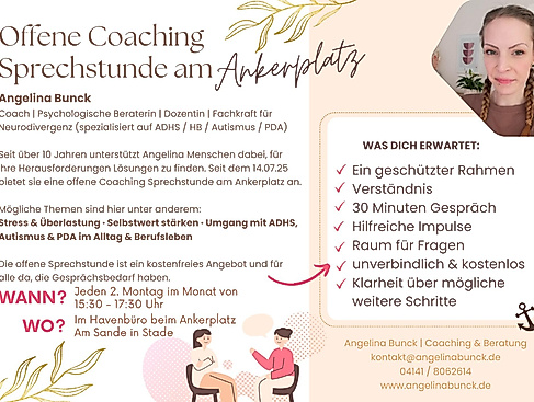 Offene Coaching Sprechstunde