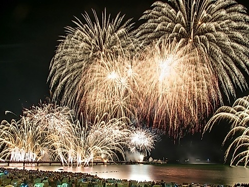 Ostsee in Flammen