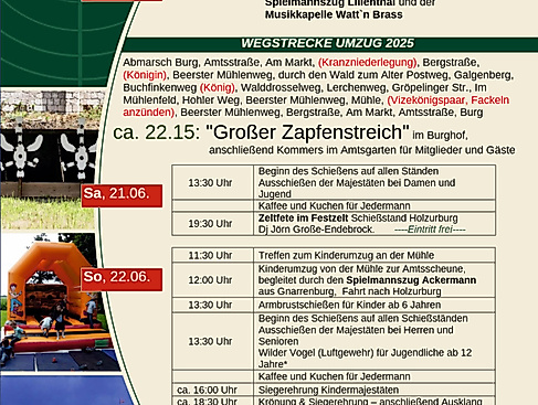 Plakat Schützenfest 2025_1