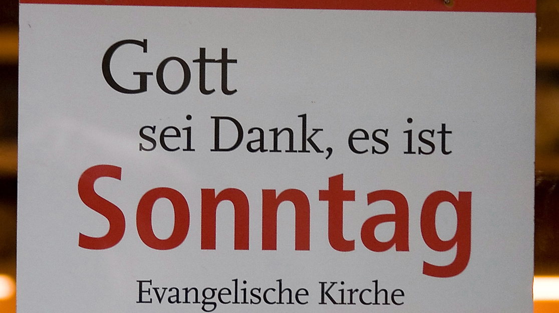 Auch eine Möglichkeit, Dank zu äußern ...