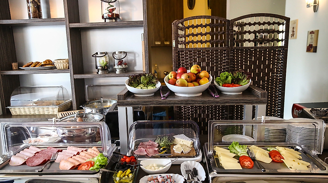 Hotel Marienthal in Wandsbek Hamburg: Frühstücksbuffet