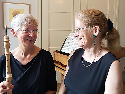 Birgit Bahr und Anke Dennert