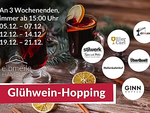 Glühwein-Hopping auf der elbmeile