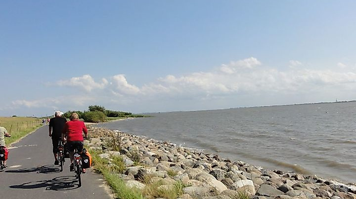 Auf die andere Seite der Elbe