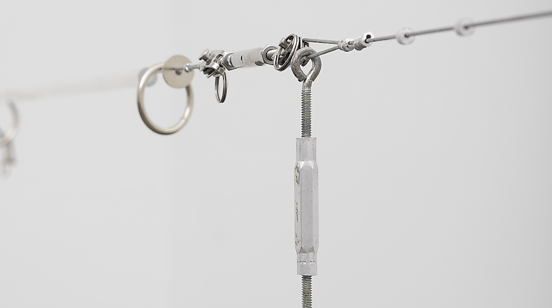 Jac Leirner, Hardware Silk, 2012.