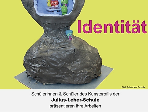 Plakat zur Kunstausstellung der Julius-Leber-Schule in der Adventskirche Hamburg-Schnelsen