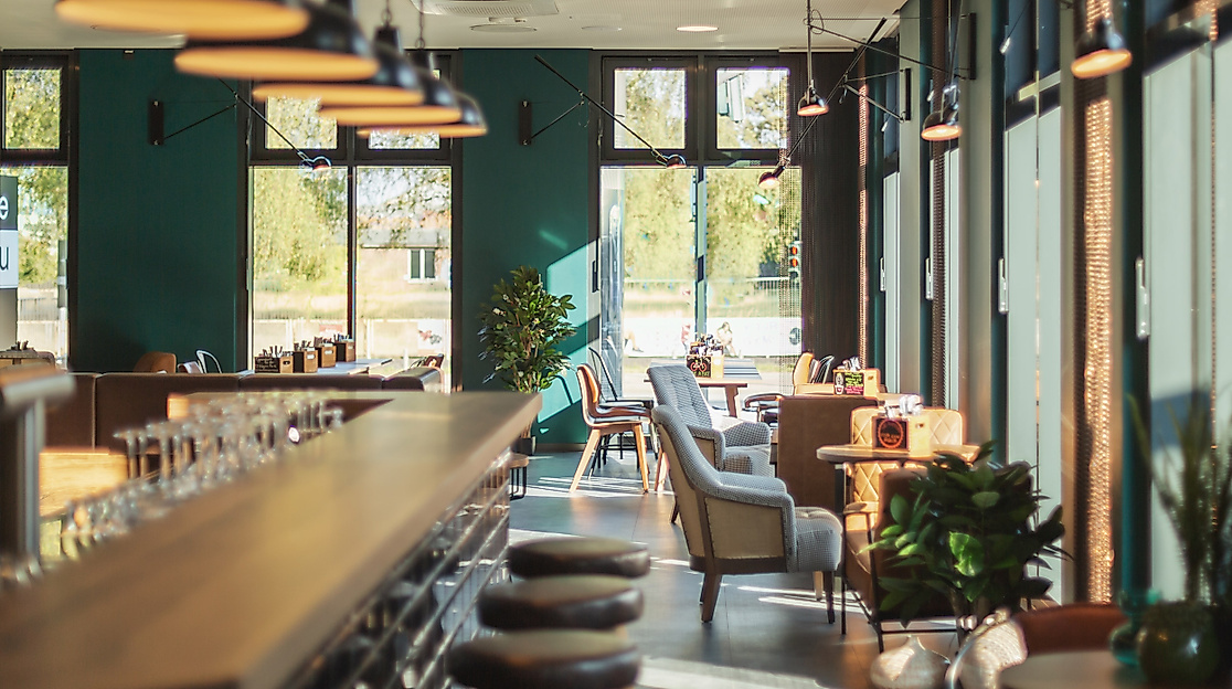 Holiday Inn - the niu Bricks Hamburg: Restaurant