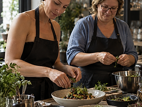 Yoga Canteen: Nina und Ami