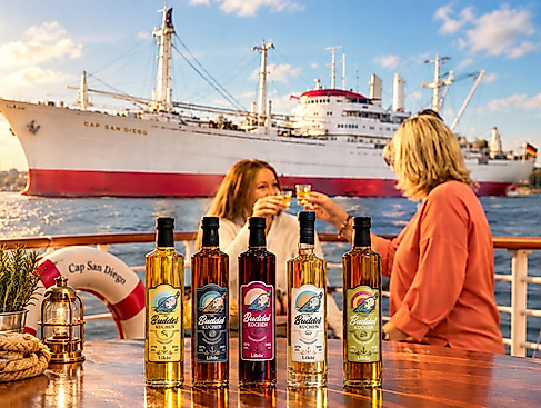 Likörtasting mit Schiffsführung