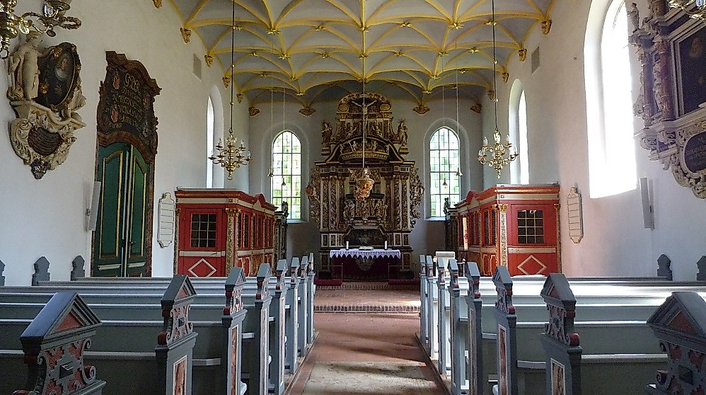 Schlosskirche Ahrensburg Innenansicht