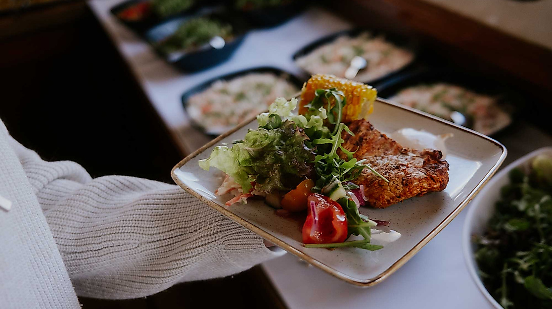 Barbecue unter Segeln an Pfingsten auf der Elbe - Food
