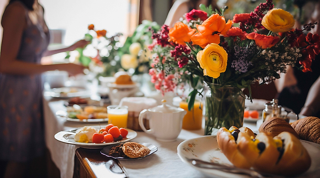 Brunch zu Pfingsten