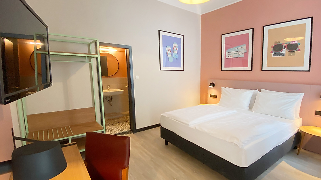 Garner Hotel Hamburg - St.Georg: Doppelzimmer