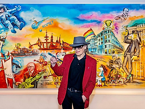 Udo Lindenberg bei Hapag-Lloyd