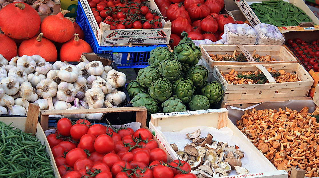 Wochenmarkt im Moorhof