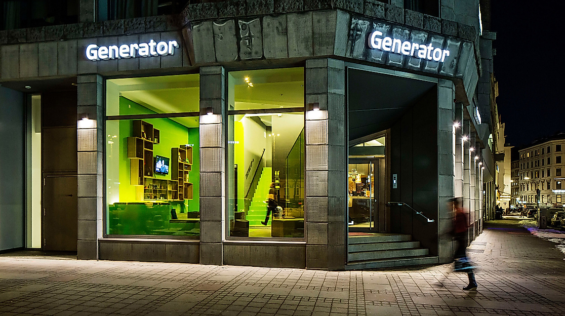 Hotel GENERATOR Hamburg: Außenansicht