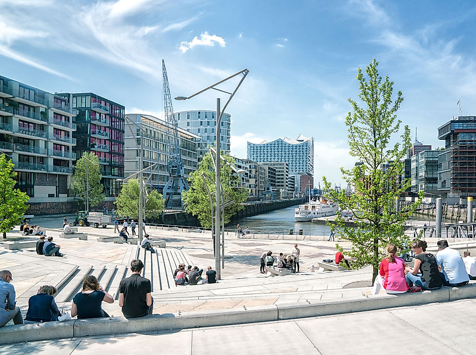 Magellan-Terassen in der HafenCity