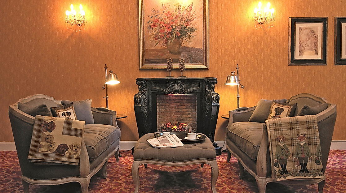 Hotel City House Hamburg: Kaminzimmer