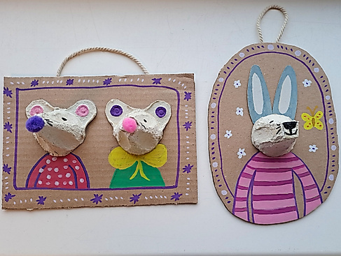 Mäuse und Hasen basteln