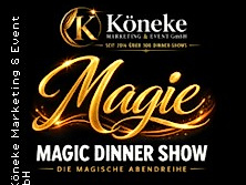 Magic Dinner Show mit 3-Gang-Menü - Die besondere Dinner Show