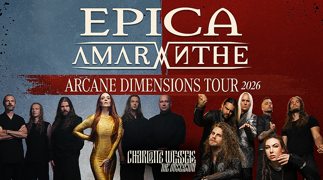 Epica & Amaranthe - Arcane Dimensions Tour 2026 + Support: Charlotte Wessels