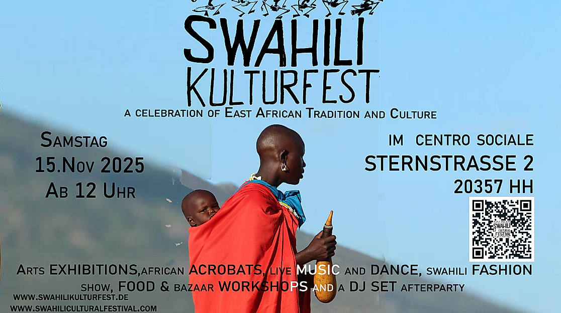 SwahiliKulturFest2024 November Potrait Flyer