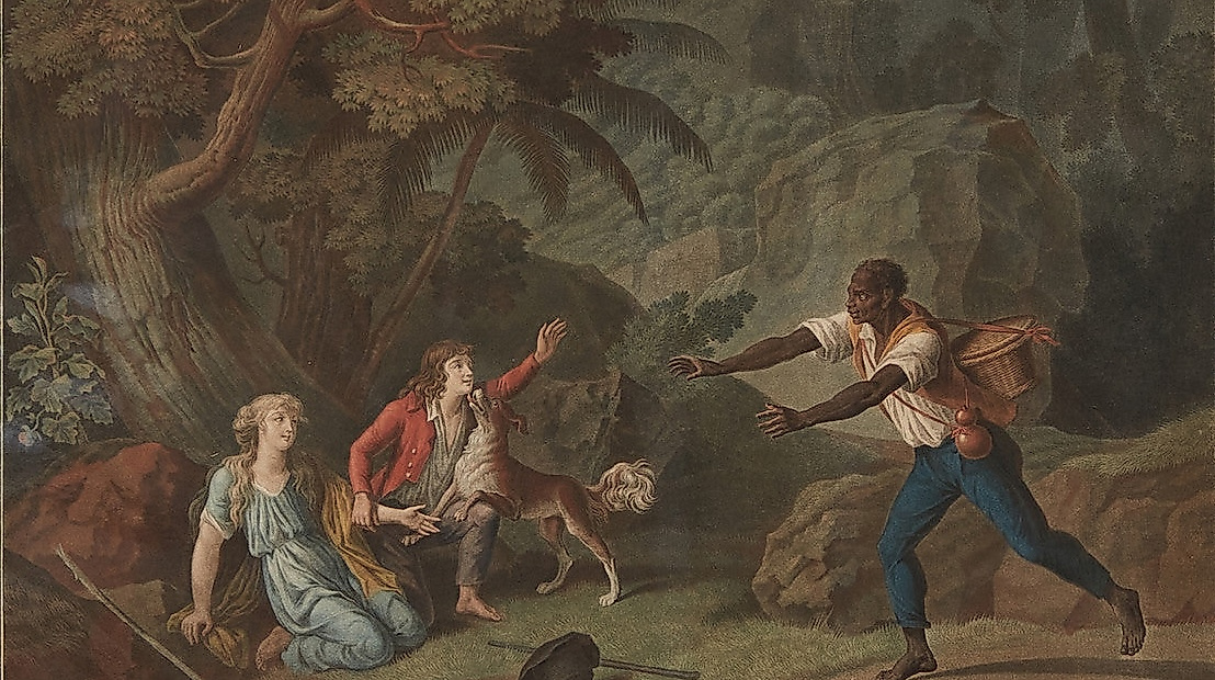 Frédéric-Jean Schall: Die Geschichte von Paul und Virginie, 1795–1797