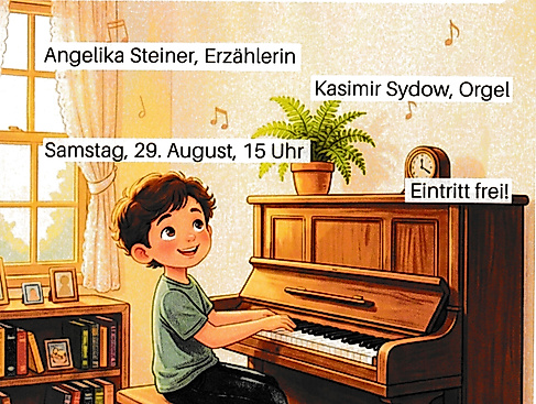 Der Maxe mit der dicken Tatze - Orgelkonzert für Kinder und Junggebliebene