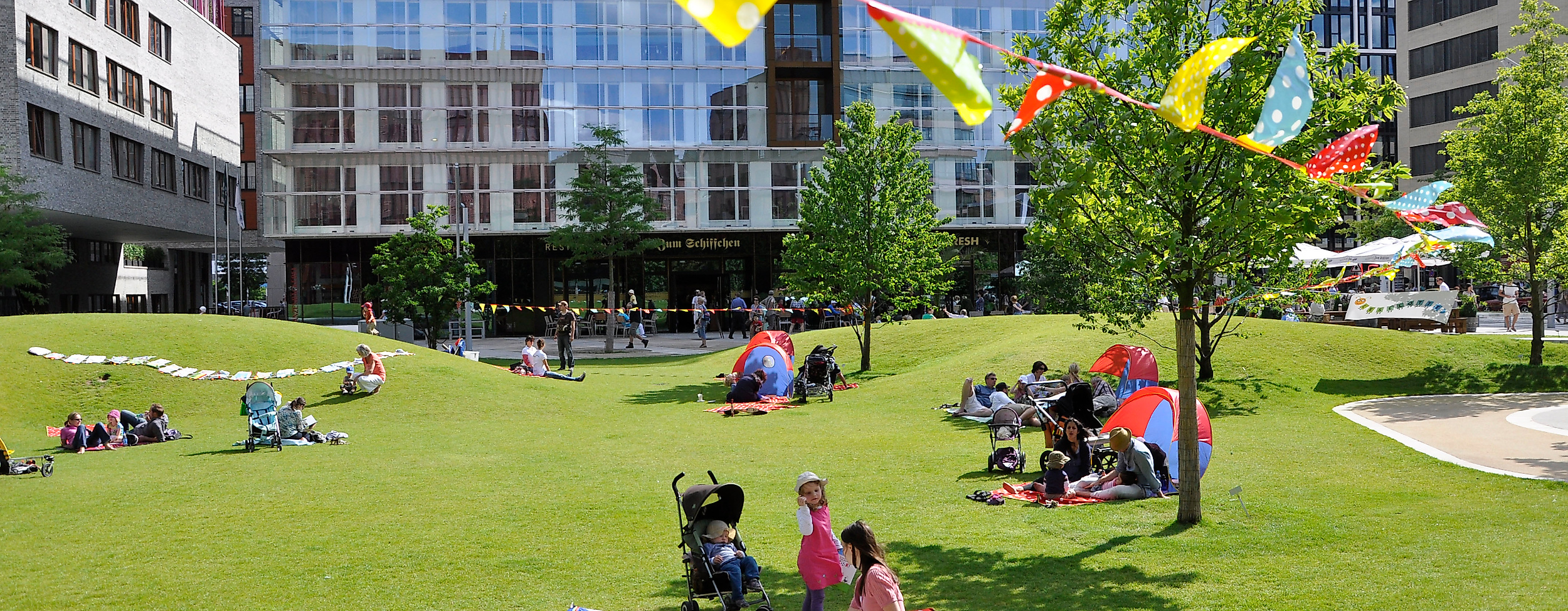Sommer in der HafenCity