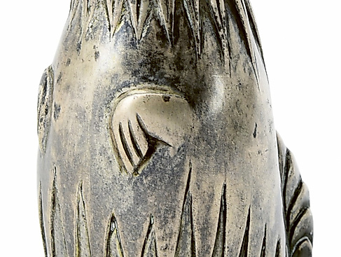 Ewald Mataré: Biber, 1964, Silber, Museum Kurhaus Kleve – Ewald Mataré-Sammlung, Schenkung Guido de Werd 2021 aus dem Nachlass Sonja Mataré